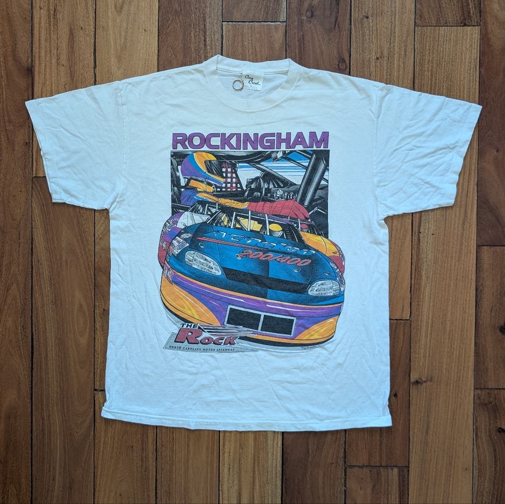 Rockingham 400 Vintage Nascar T-shirt (L)